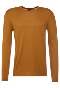 HUGO Trui - cognac