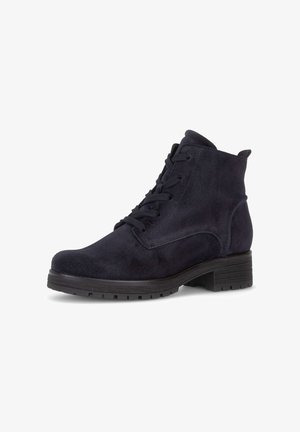 Gabor, GABOR SCHNÜRSTIEFELETTE - Winter boots - dark blue