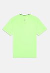 TEAMGEIST LOOSE TEE UNISEX - Nyomott mintás póló - signal green/black