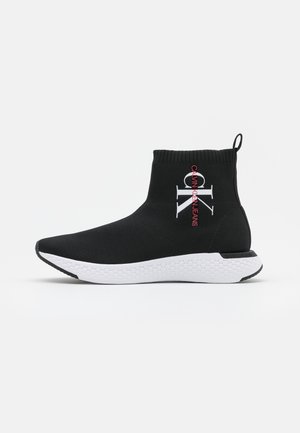 Sneaker high - black