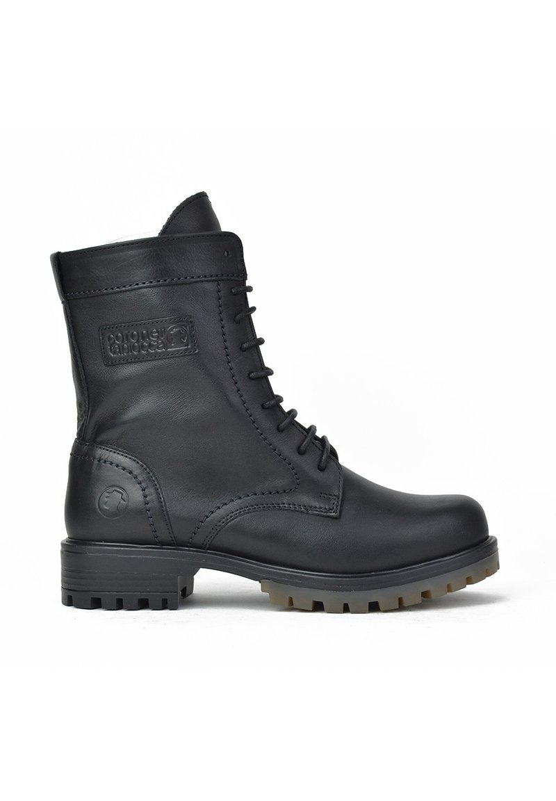 Coronel Tapiocca Botines con cordones - black