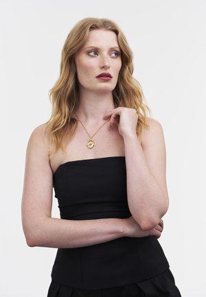 FABLE ENGLAND M INITIAL MAGNOLIA SPINNER CHAIN - Grandinėlė - gold-coloured