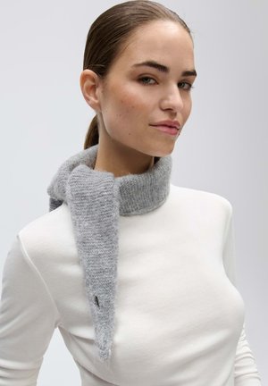 OPUS, FINE KNIT TEXTURE - Tuch - hazy fog melange