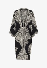 Ej vald, black with embroidery