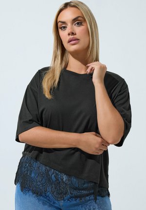 Yours Clothing, Blouse - black