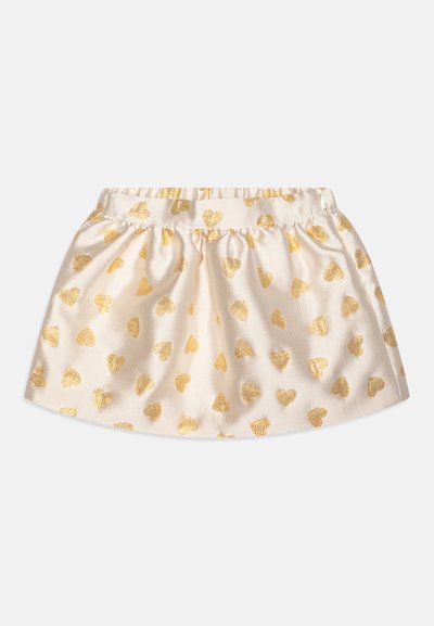MOSCHINO BABY SKIRT SET - Topper langermet - cloud/gold