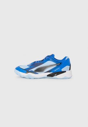 SOLARSTRIKE 4 - Håndballsko - mountain blue/black/haute tropic/white