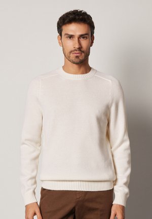 Falconeri ULTRASOFT - Strickpullover - milk white