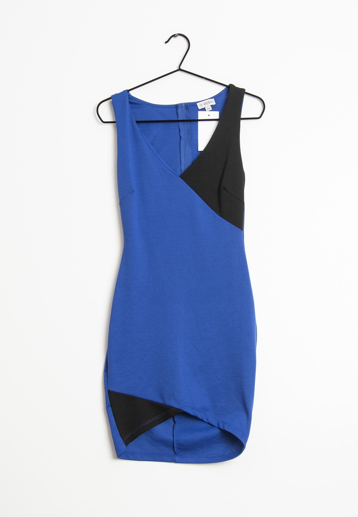 Guess Etuikleid Blau Zalando De