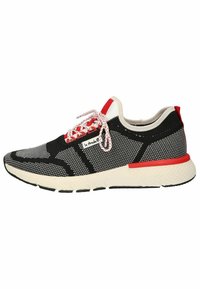 La Strada Sneakers laag - black white red