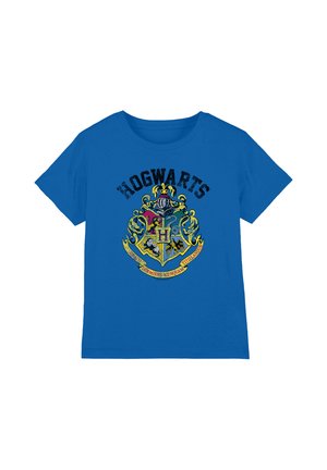 Cotton Soul, HARRY POTTER HOGWARTS CREST UNISEX - Print T-shirt - royal blue