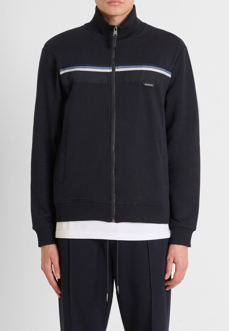 Antony Morato REGULAR FIT - Felpa con zip - ink blue
