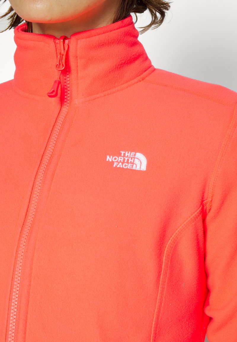 Damen Sportbekleidung | The North Face GLACIER Fleecejacke brilliant coral/pink - GT59547 Damen Sportbekleidung | The North Face GLACIER Fleecejacke brilliant coral/pink - GT59547