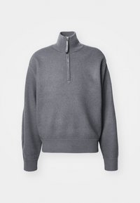 BON QUARTER ZIP - Pullover - lava smoke