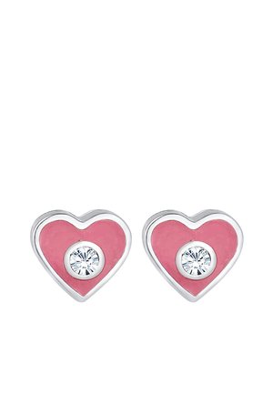 HEARTS - Boucles d'oreilles - silber