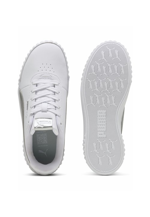 PUMA CARINA 3.0 METALLIC GLAM SNEAKERS - Skate shoes - white- silver-coloured — foto 3
