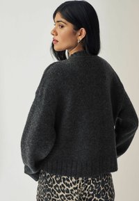 Next POCKET - Neuletakki - charcoal grey