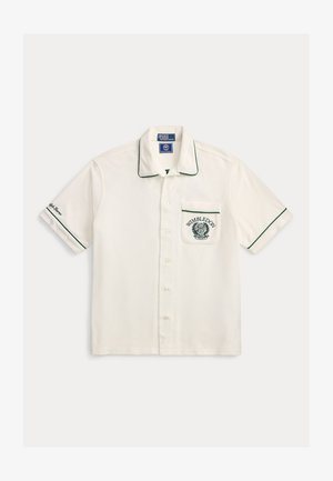 Polo Ralph Lauren, WIMBLEDON CLASSIC FIT CAMP SHIRT - Chemise - white
