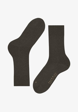 FALKE, SENSITIVE BERLIN - Chaussettes - brown mel