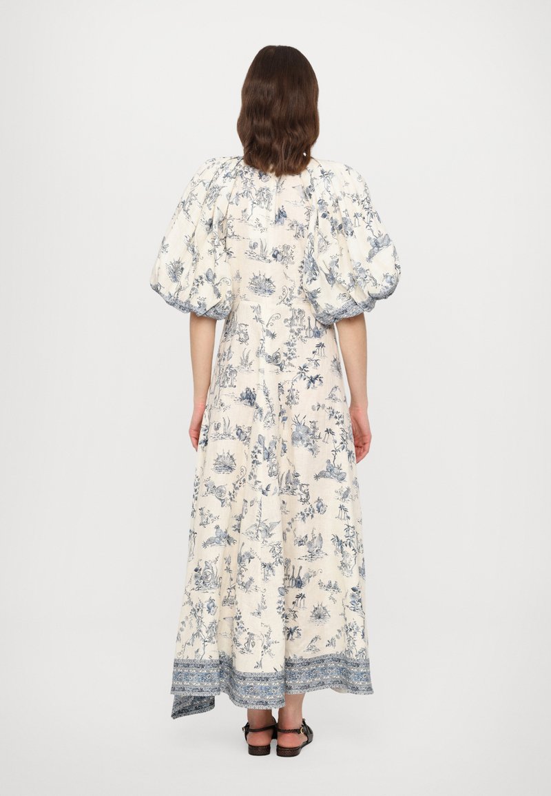 Alemais CASA MIDI DRESS - Maxi dress - cream/multi-coloured - Zalando.co.uk