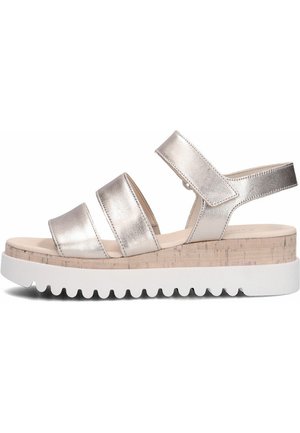 Platform sandals - rosegoud