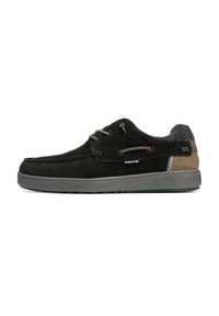 Walk in Pitas - OMI - Chaussures bateau - black Image miniature 1