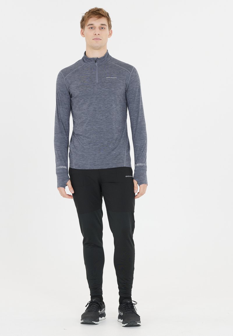 Endurance Långärmad tröja - ombre blue