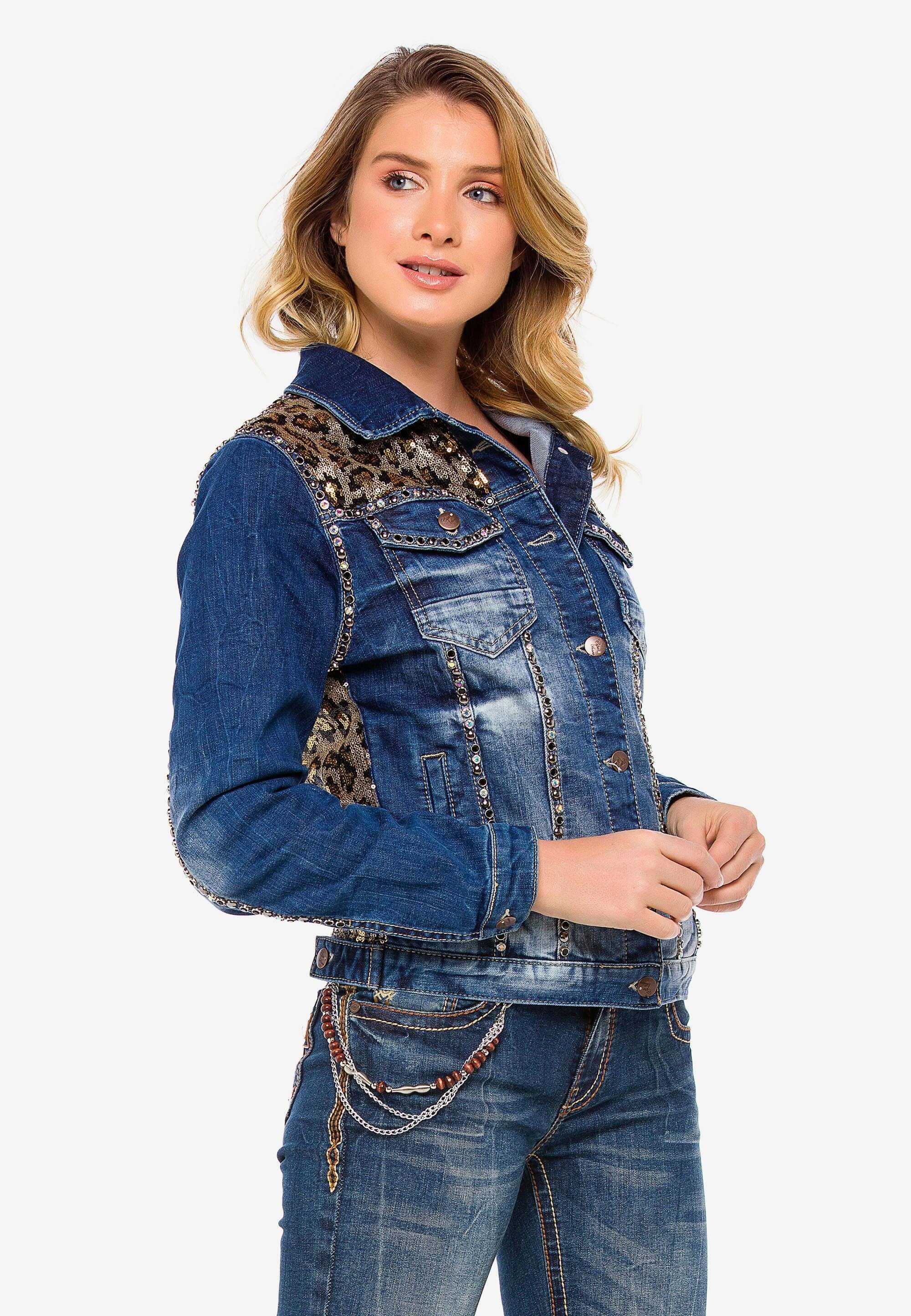 Cipo \u0026 Baxx DAMEN - Denim jacket - blue 