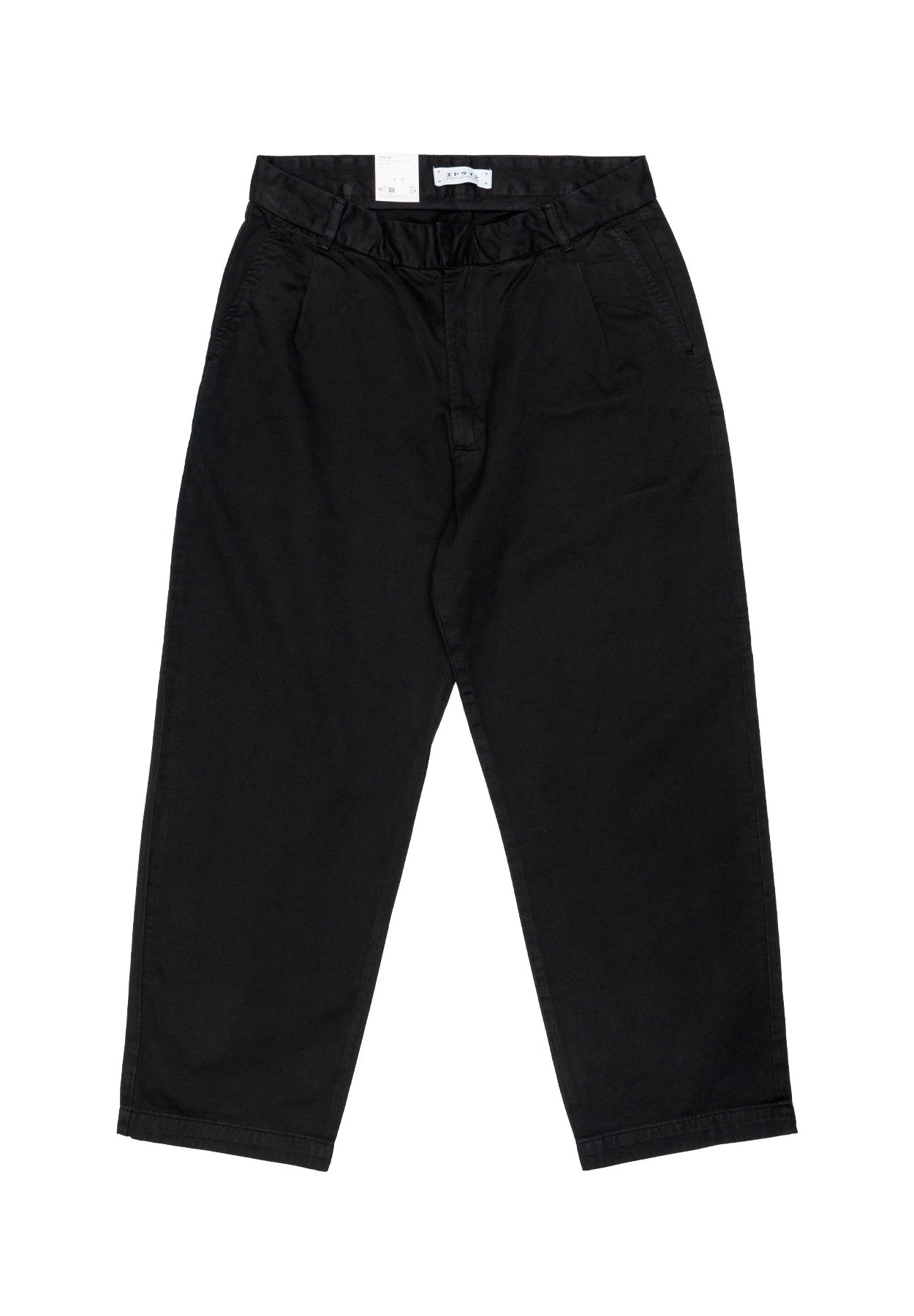 Edwin SOLAN - Trousers - nero/black - Zalando