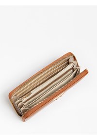 Guess LAUREL LARGE ZIP AROUND - Novčanik - camel