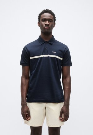 JOIN PADDY STRIPE - Polo shirt - dark blue