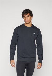 New Balance TECH CREW - Felpa - black