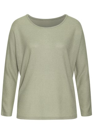 Langarmshirt - khaki