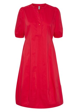 CUANTOINETT SS PLACKET - Nappali ruha - fiery red