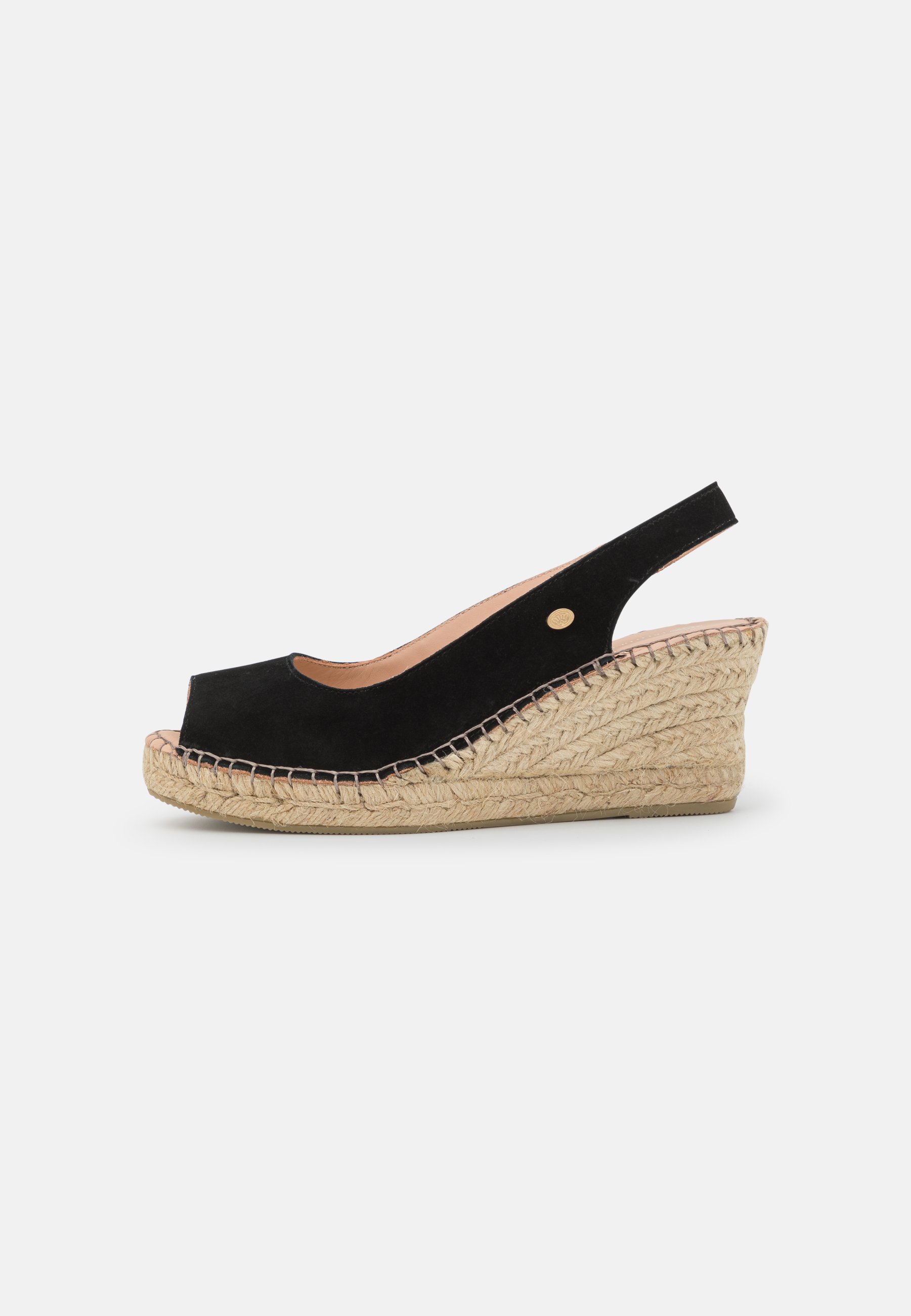 Fred de la Bretoniere Sandalen met plateauzool - black/zwart - Zalando.nl