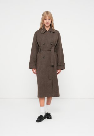 ONLGINA LIFE  - Klasszikus kabát - seal brown