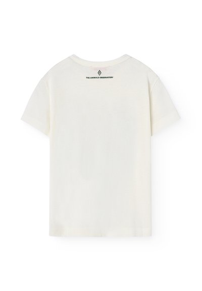 THE ANIMALS OBSERVATORY ROOSTER UNISEX - Triko s potiskem - white