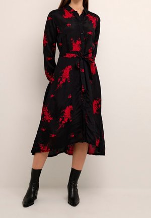 Shirt dress - black