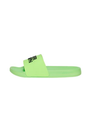 LOGO - Badslippers - neon green