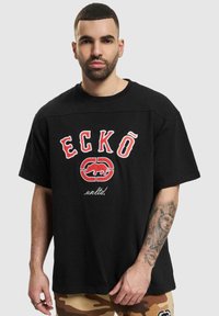 ecko unltd. BOXY CUT - T-shirts med print - black
