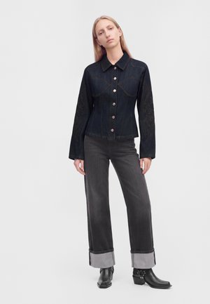 Gestuz, WAISTED JACKET - Дънково яке - dark blue