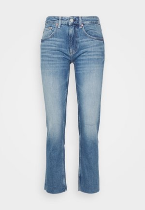 GIRLFRIEND MIDRISE RELAX - Džíny Slim Fit - blue denim