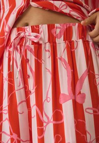 Next SET REGULAR FIT - Nachtwäsche Set - red pink bow stripe