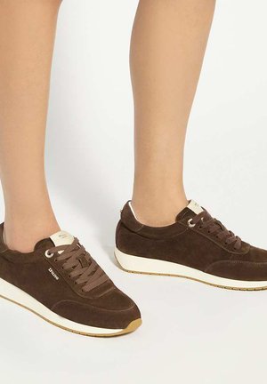 Dune London, ETTAH SUEDE - Sneakers laag - brown-suede