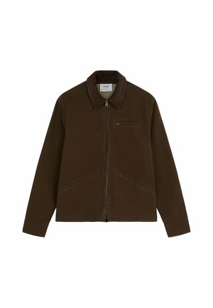 Wrangler, REGULAR FIT, ciemnobrązowy