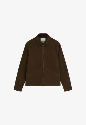 Wrangler, LINED JACKET UTILITY JACKET FOR MENS - REGULAR FIT . - Giacca da mezza stagione - chocolate torte