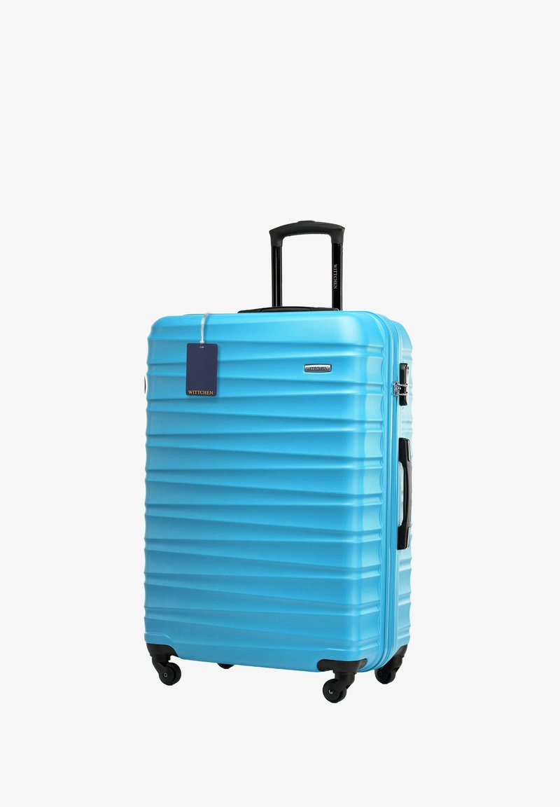 WITTCHEN LARGE SUITCASE WITH LUGGAGE TAG - Zavazadlo - blue