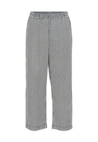 KANAYA STRIPED - Kelnės - midnight white stripe