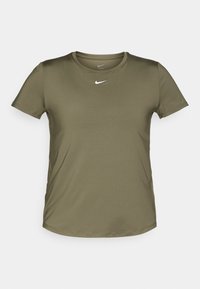 ONE CLASSIC TOP - T-shirt de sport - medium olive/white