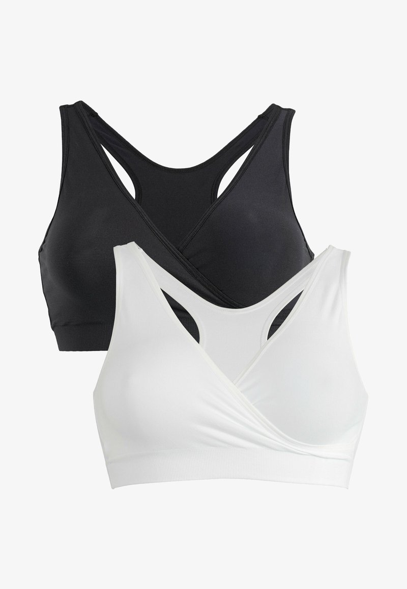 Medela 2ER PACK - Bustier - black white